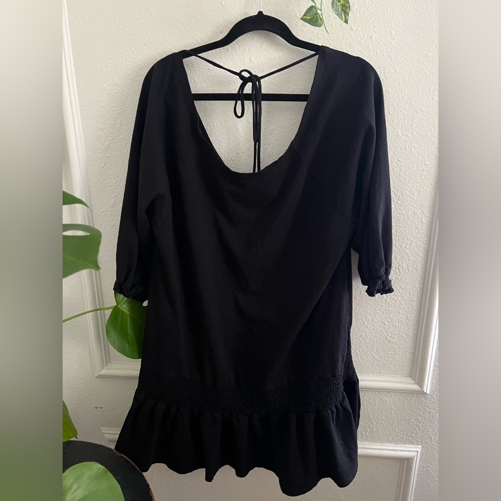 Free people beach cotton tunic